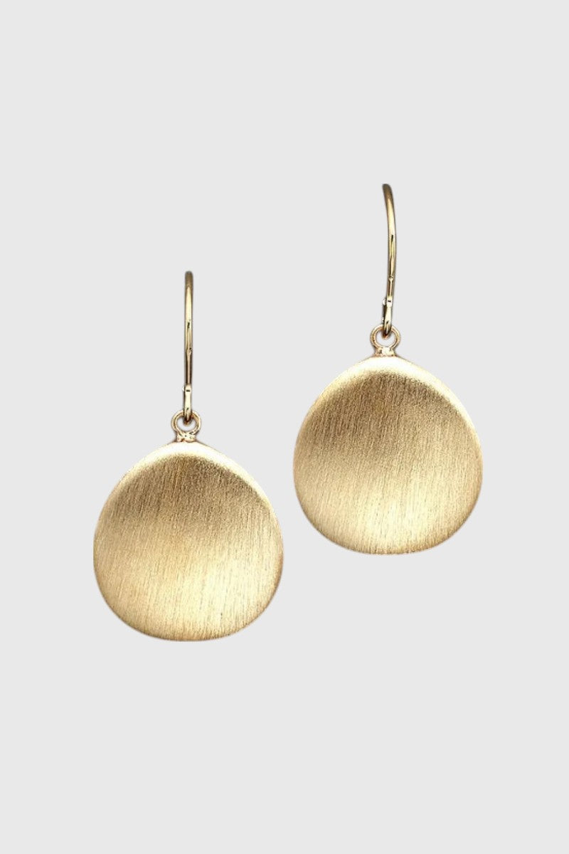 Opaline | Vintage Gouden Oorbellen