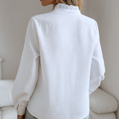 Laura | Luxe blouse met franjes