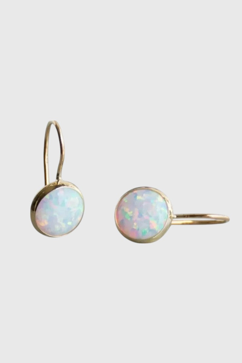 Zaria | Opaal Gouden Oorbellen