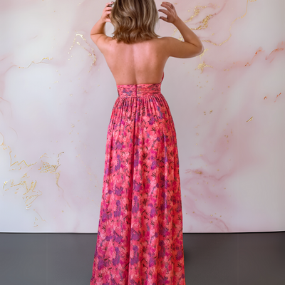 Vera | Elegante jurk met bloemenprint