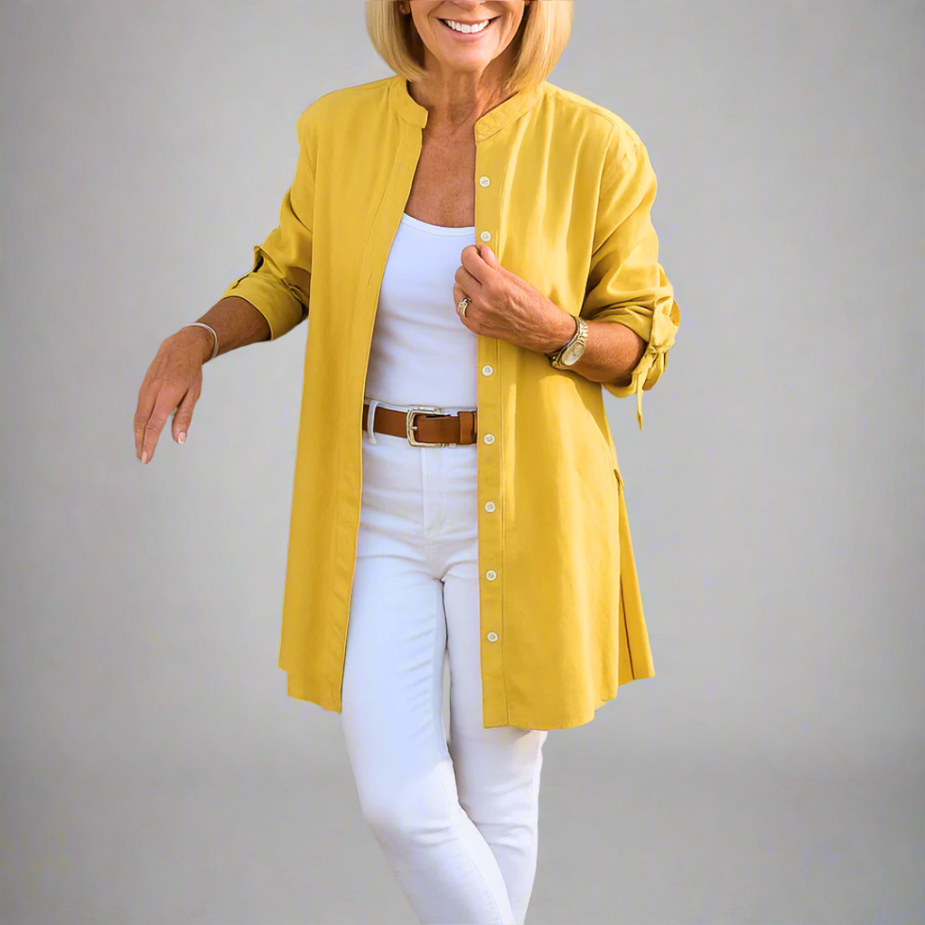 Louise | Effen strikblouse