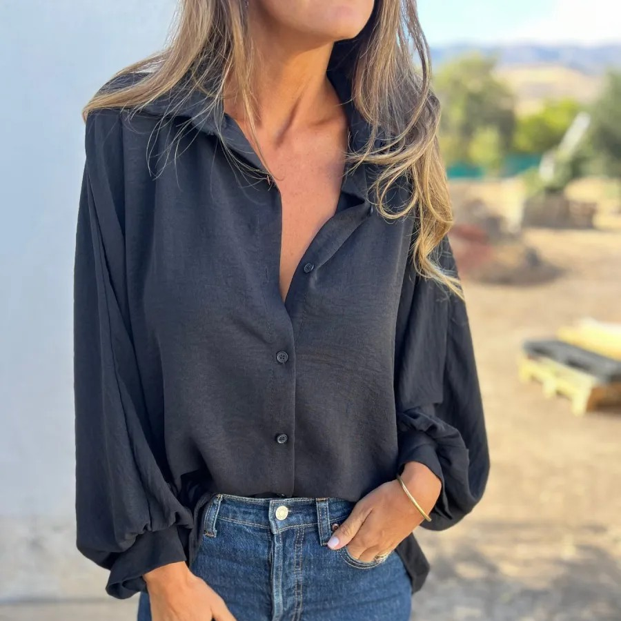 Nathalie | Elegante oversized blouse