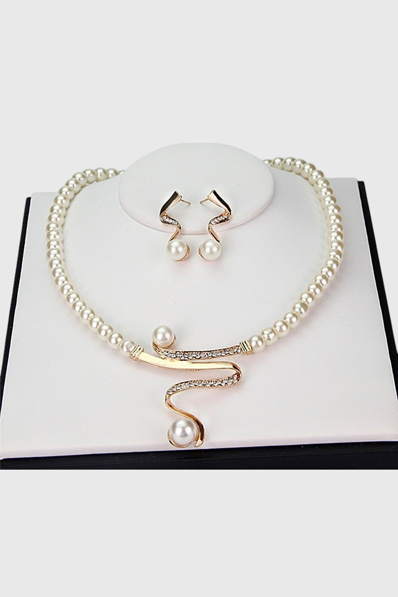 Rhea | Natuurlijke Parel Set