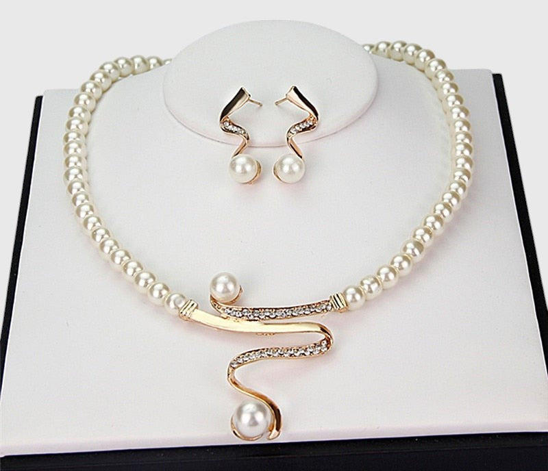 Rhea | Natuurlijke Parel Set