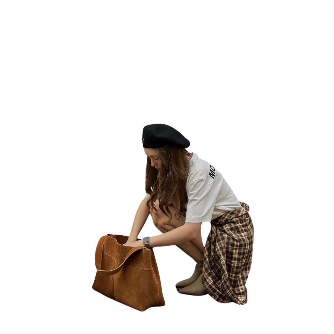 Angélique | Tas van faux suede