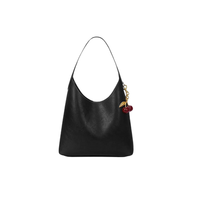 Clotilde | Tas van kunstleer met kerscharme