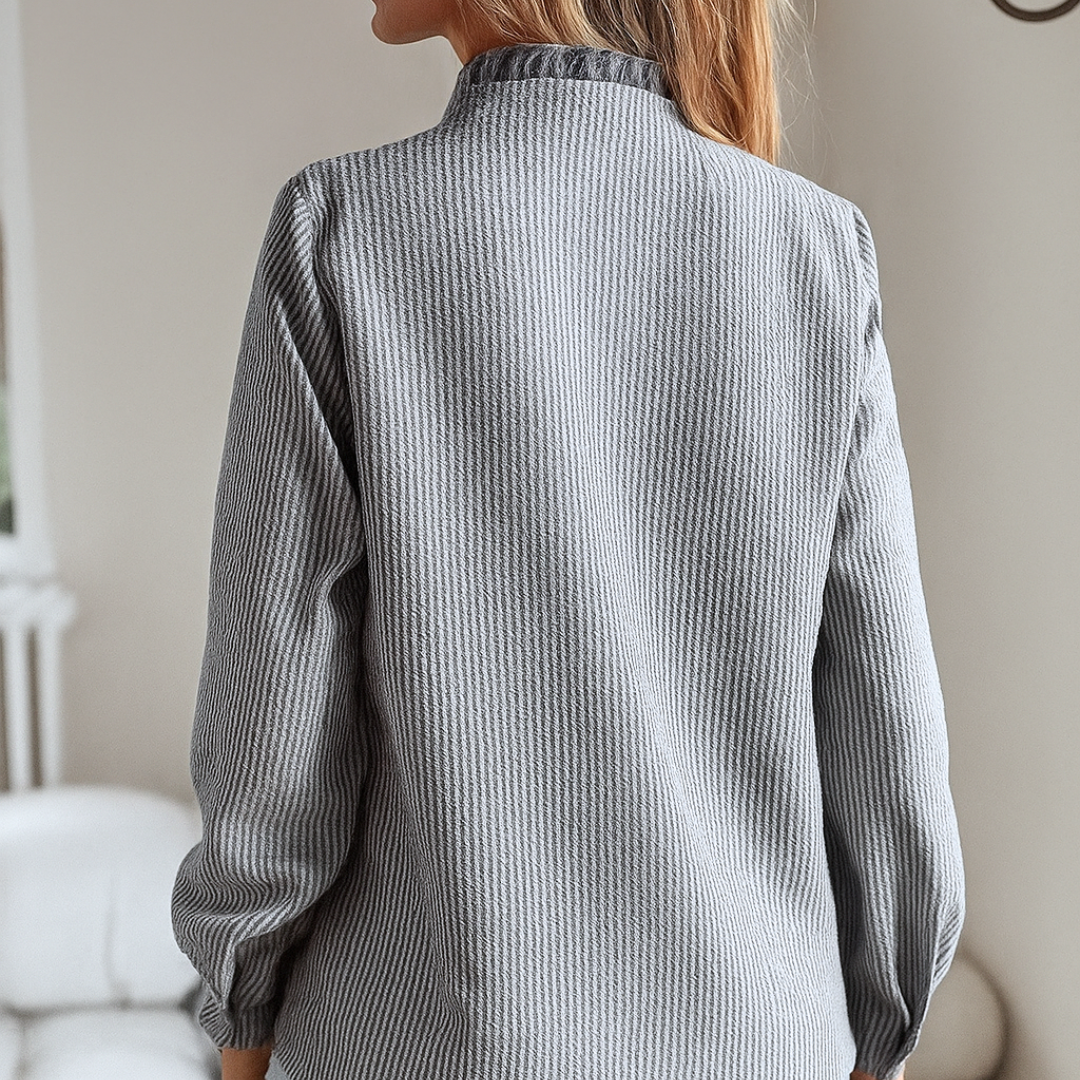 Laura | Luxe blouse met franjes