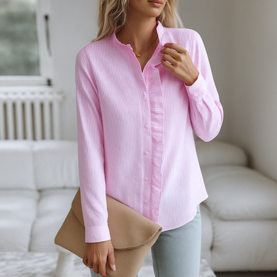 Laura | Luxe blouse met franjes