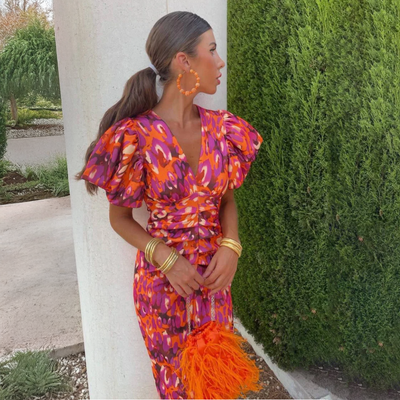 Lisa | Kleurrijke Zomerjurk