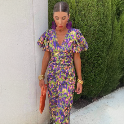 Lisa | Kleurrijke Zomerjurk