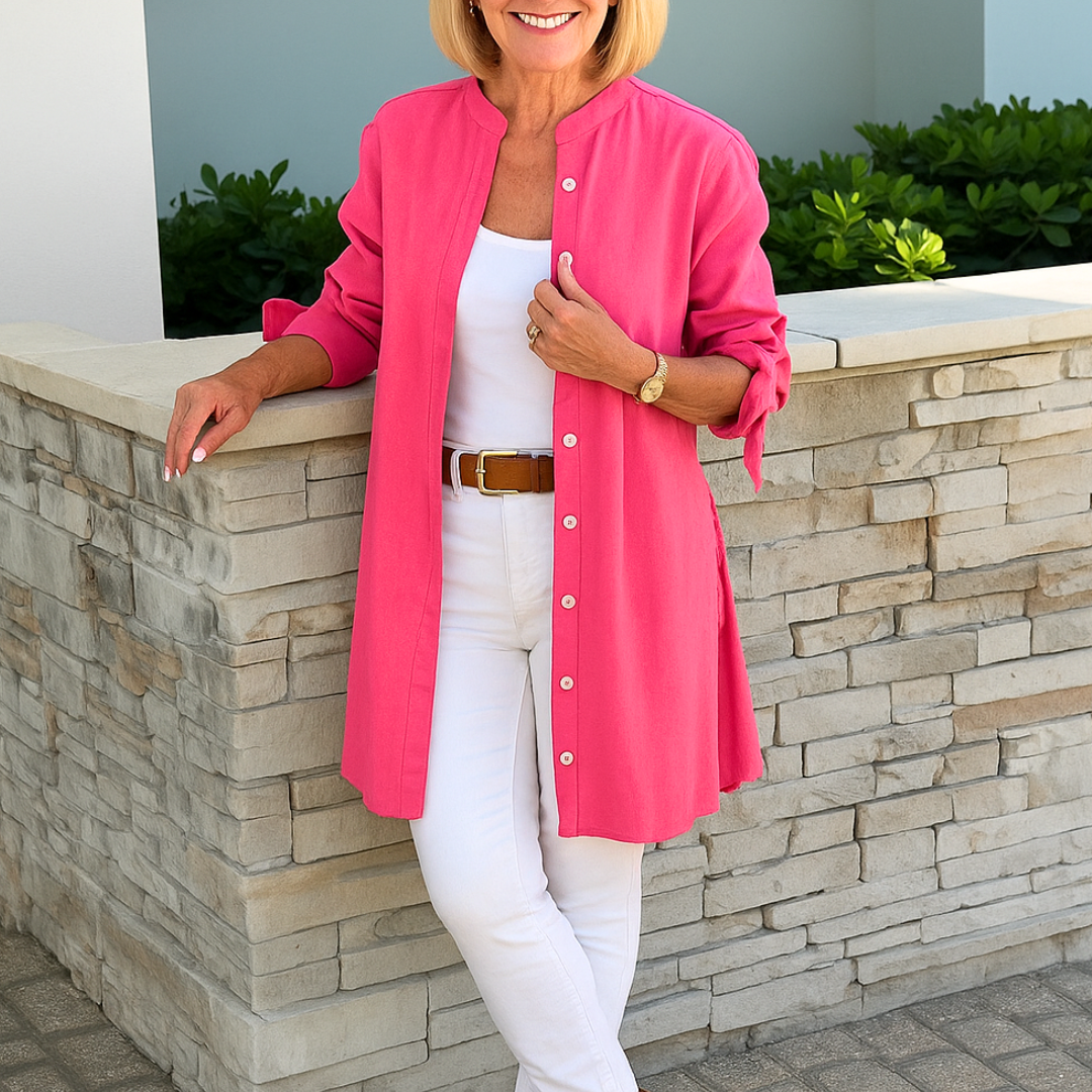 Louise | Effen strikblouse