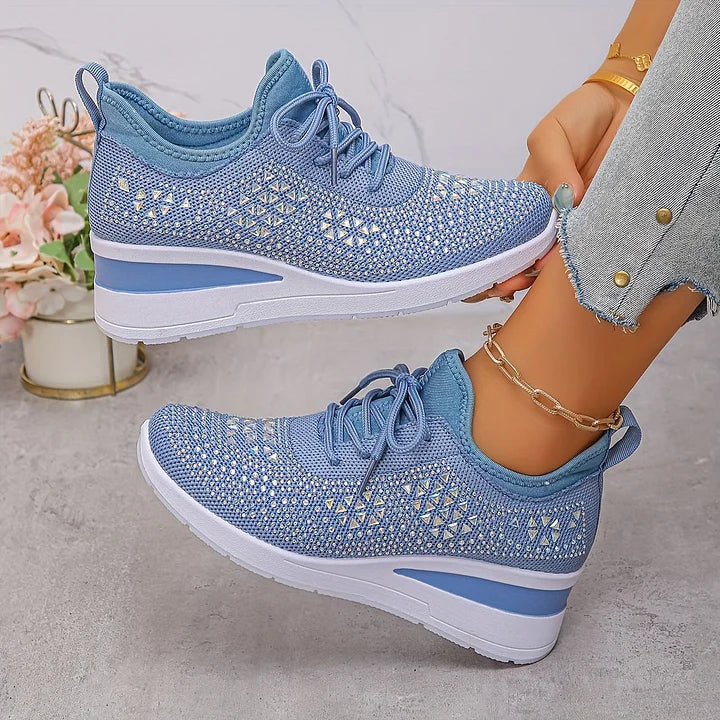 Giselle | Orthopedische sneakers met strass
