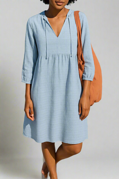 Mirjam | Elegante linnen jurk