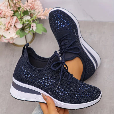 Giselle | Orthopedische sneakers met strass