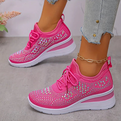 Giselle | Orthopedische sneakers met strass