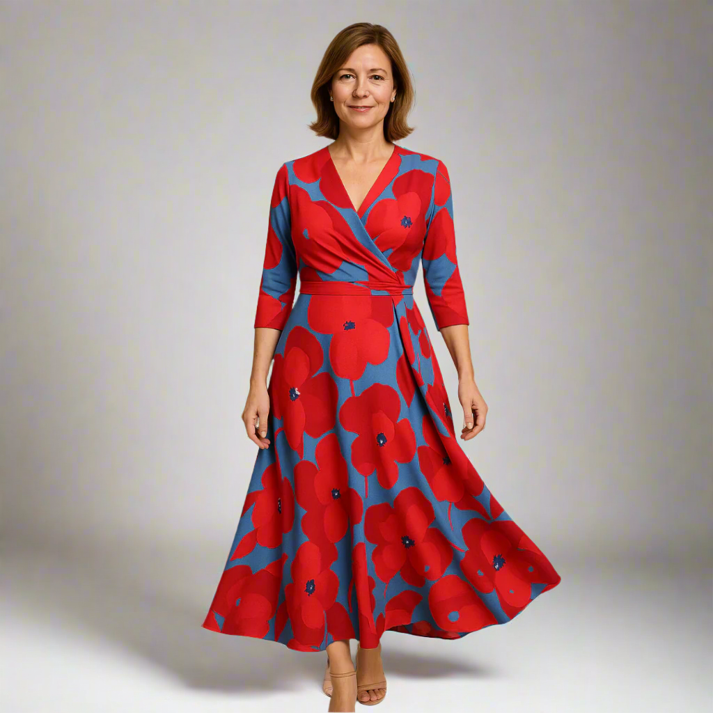 Emily | Luxe Bloemen Jurk