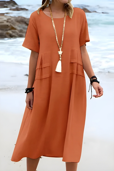 Martha | Elegante jurk met ronde hals