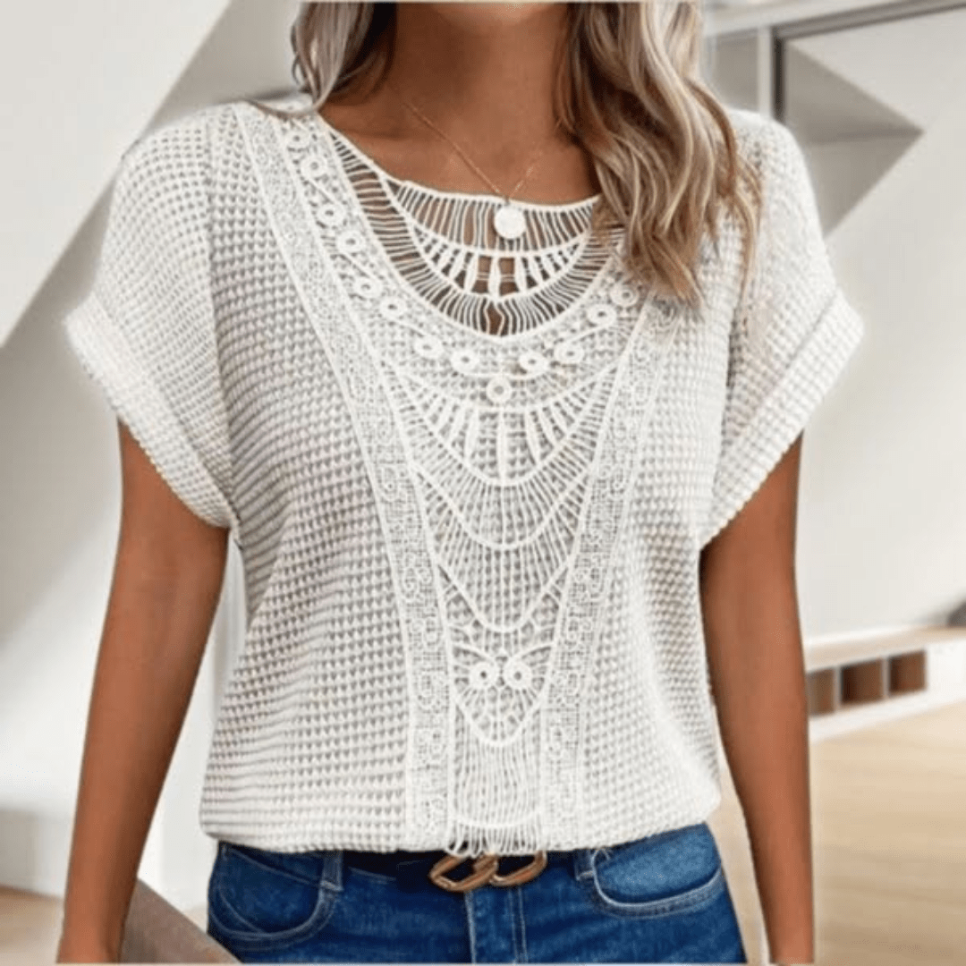 Karin | Elegante Ibiza-style blouse