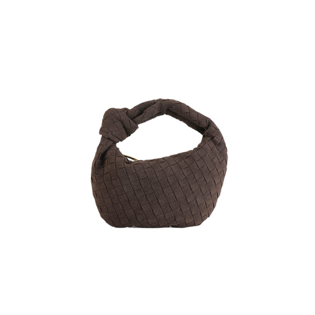 Anémone | Mini tas van geweven suede