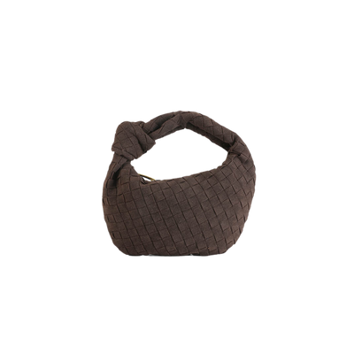 Anémone | Mini tas van geweven suede