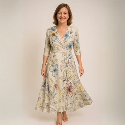 Emily | Luxe Bloemen Jurk