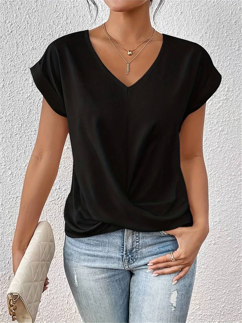 Els | Casual T-shirt met Korte Mouwen