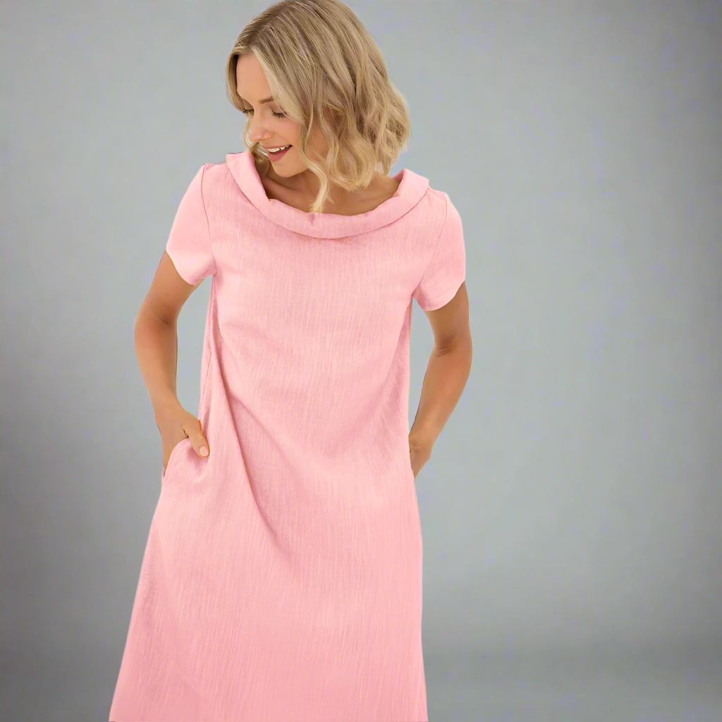 Alina | Zachte jurk met zakken