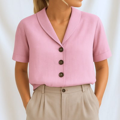 Marie | Elegante effen blouse