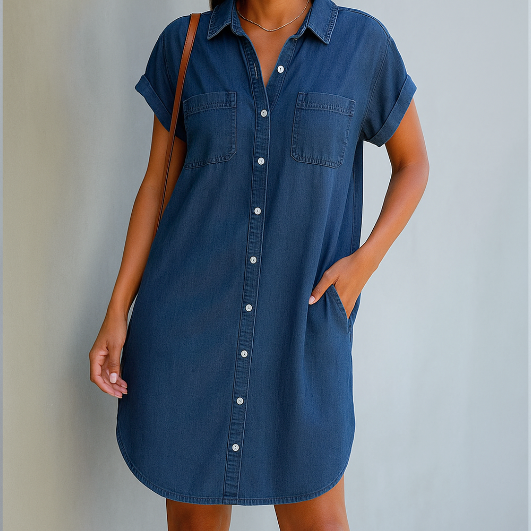 Sandra | Spijkerstof Blouse