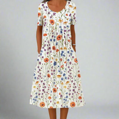 Annette | Elegante buikbeddekende jurk