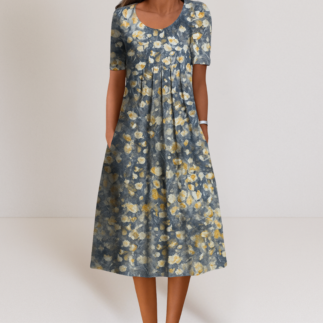 Annette | Elegante buikbeddekende jurk