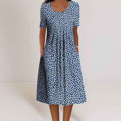 Annette | Elegante buikbeddekende jurk