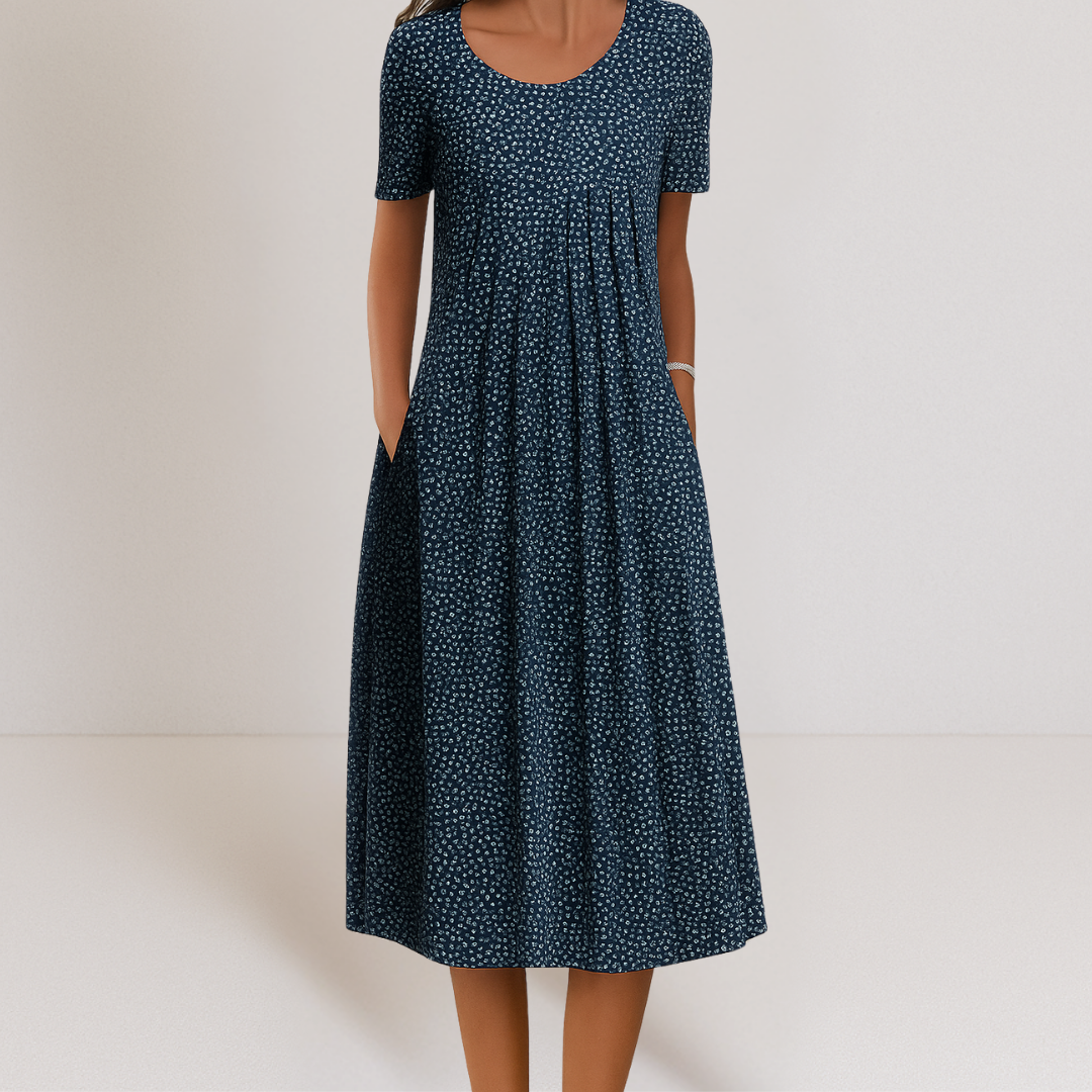 Annette | Elegante buikbeddekende jurk