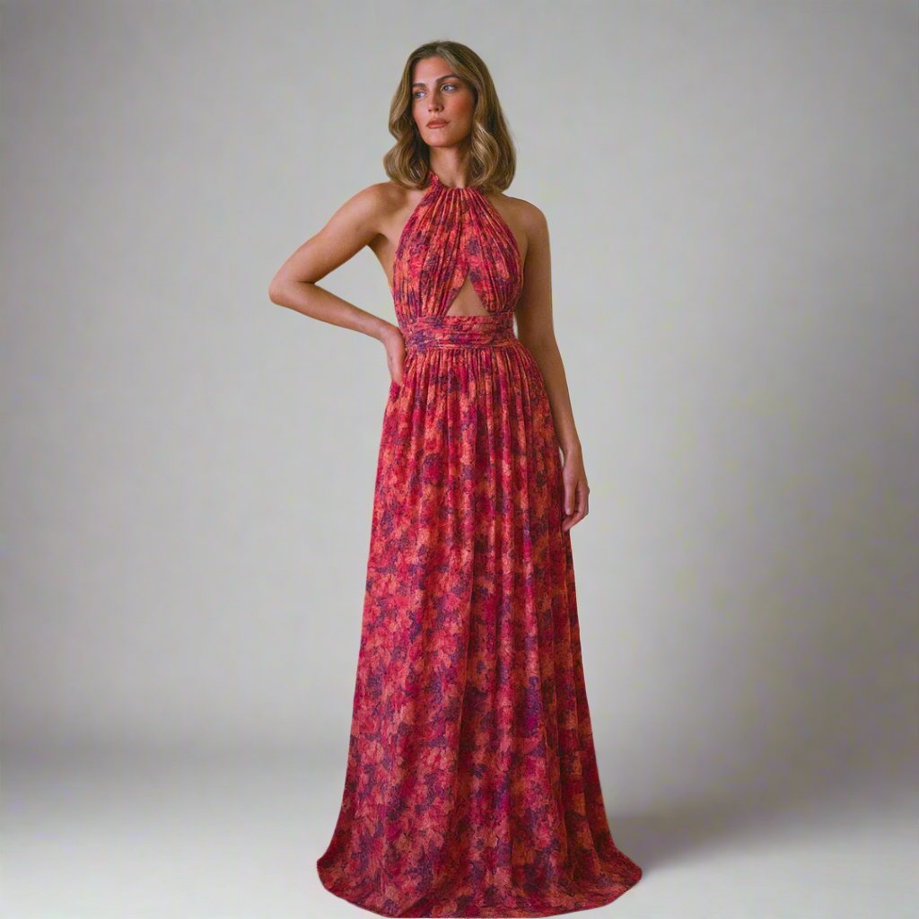 Vera | Elegante jurk met bloemenprint