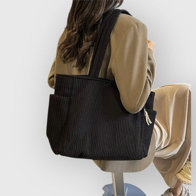 Lara | Geribbelde Draagtas