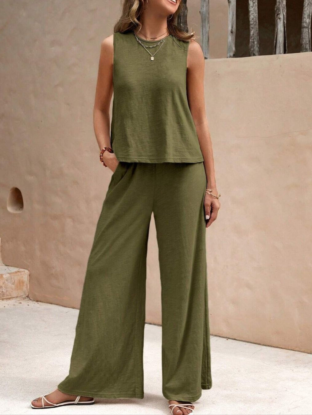 Angela | Comfortabele tweedelige set