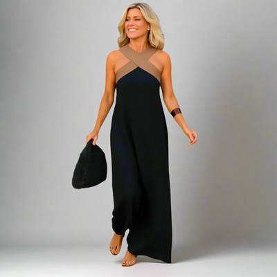 Delphine | Korte jurk met kruisvorm