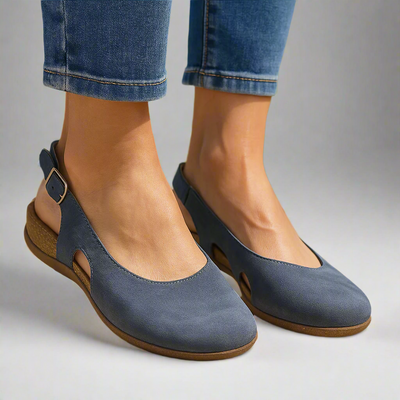 Sophie | Stijlvolle Slingback Flats met Gespen