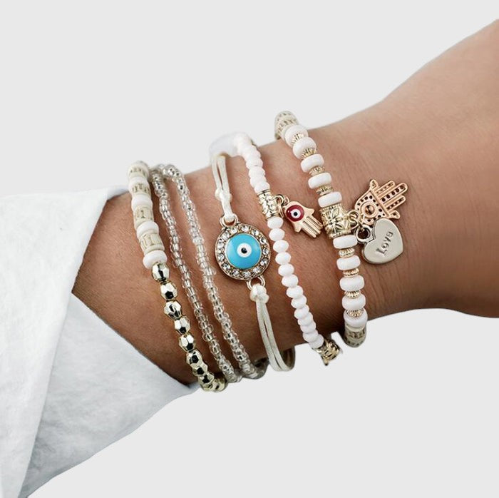 Estelle | Hamsa Armband Bundle