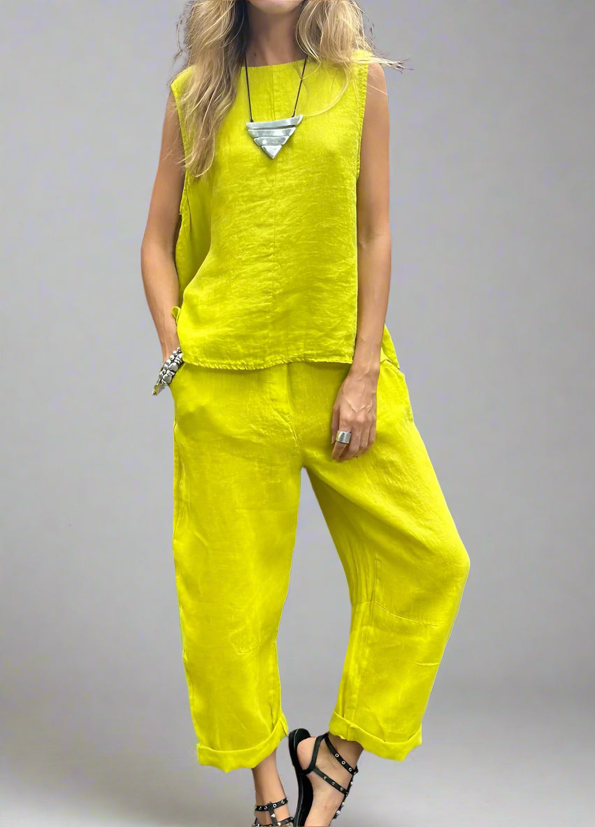 Monica | Comfortabele tweedelige zomerset