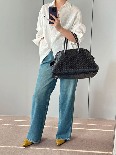 Carmeline | Geweven Schoudertas