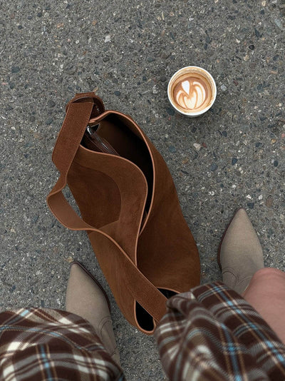 Angélique | Tas van faux suede