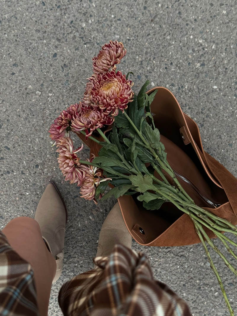 Angélique | Tas van faux suede