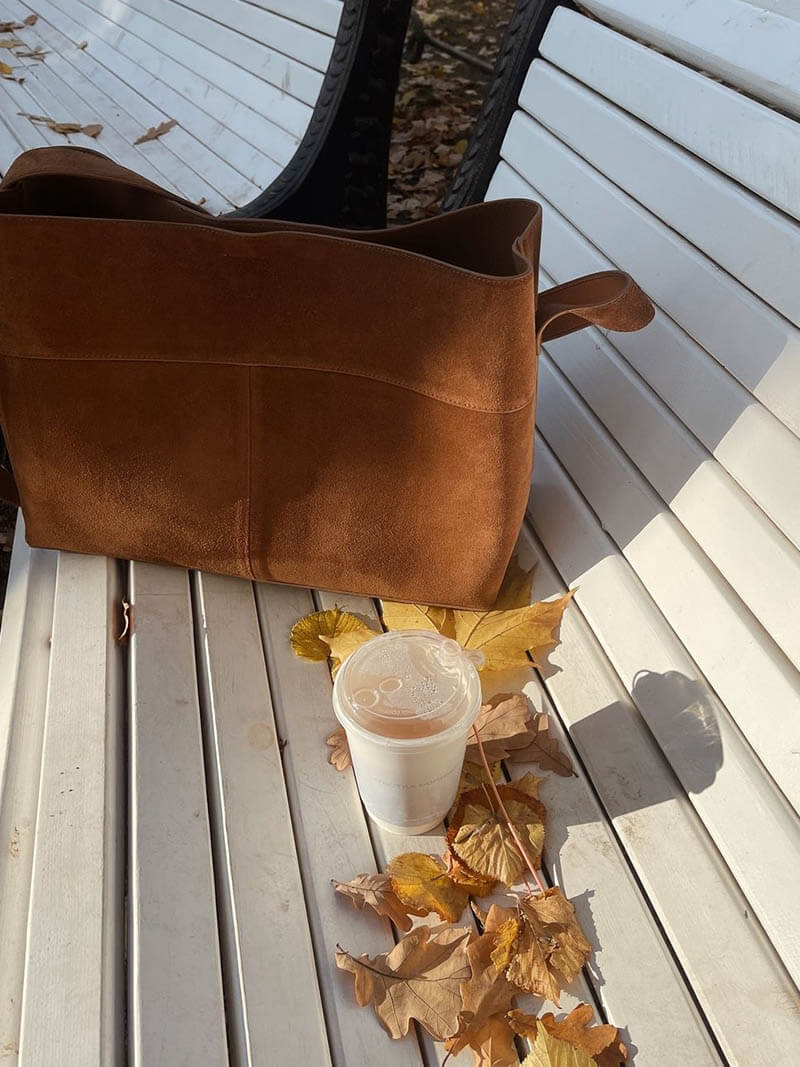 Angélique | Tas van faux suede