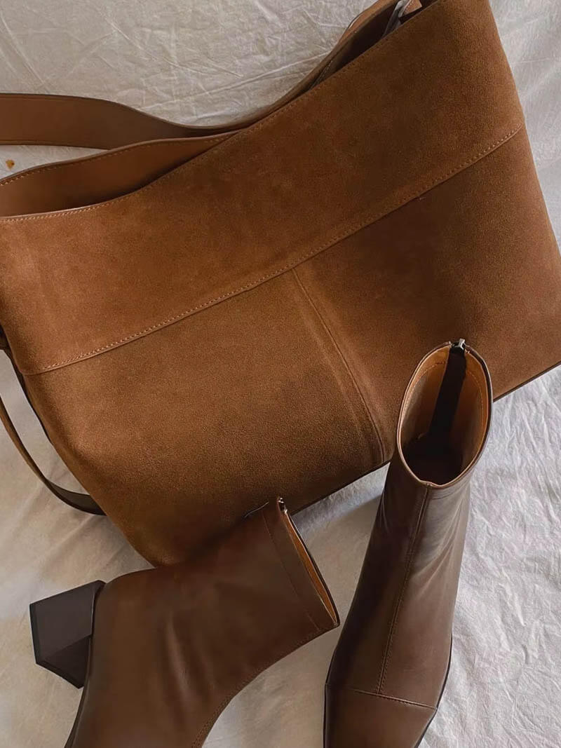Angélique | Tas van faux suede