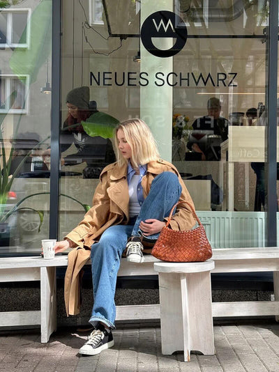 Berthe | Elegante Geweven Tas