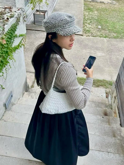 Berthe | Elegante Geweven Tas