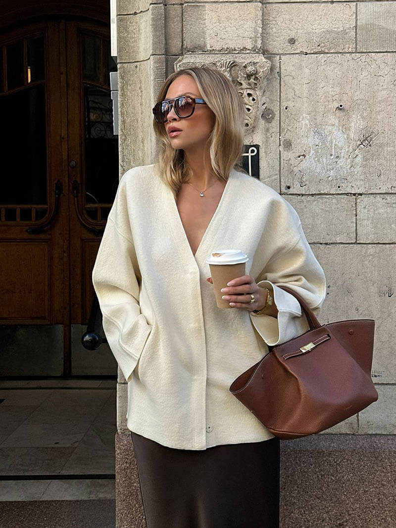 Albertine | Leren tas