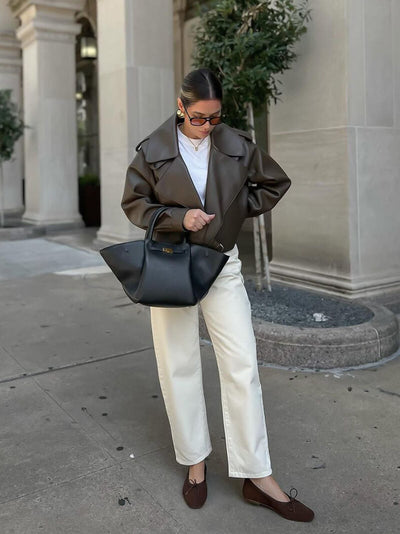 Albertine | Leren tas