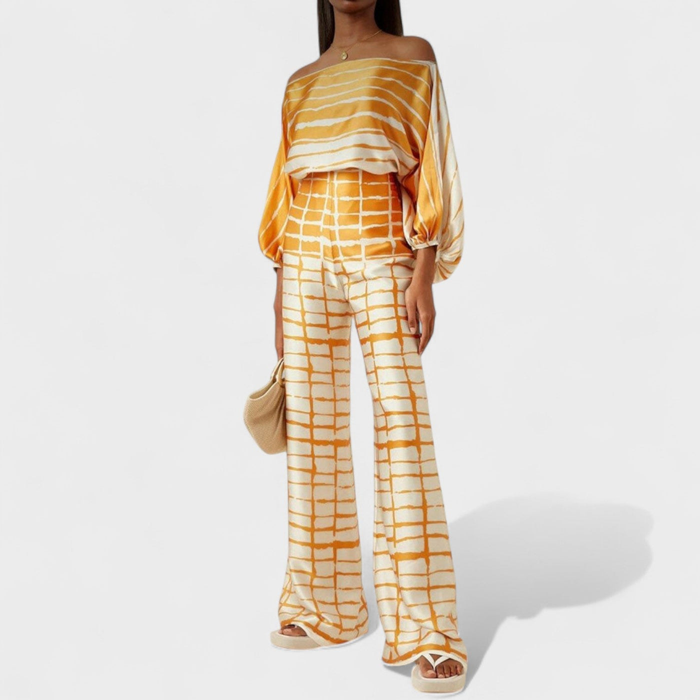 Claudia | Elegante tweedelige set